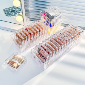 Nail Packaging Box Manufacturer - Custom Press on Nails Dust Proof Pink