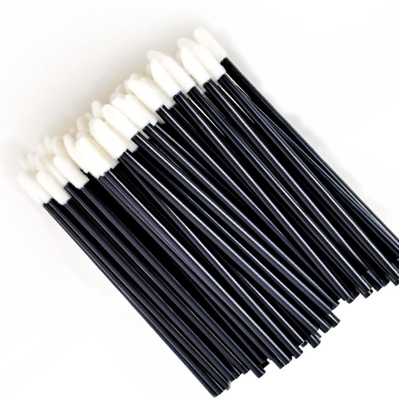 Lip Applicator Manufacturer - Wholesale 50 Pcs Lint Free Disposable Brush