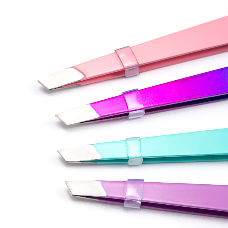 Eyebrow Tweezers Manufacturer - Wholesale Double Sided Angled Brow Brush