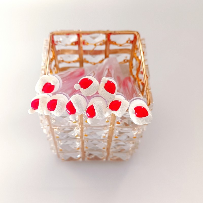 Lash Brush Manufacturer - Custom Christmas Santa Snowflake Wand Cleaner