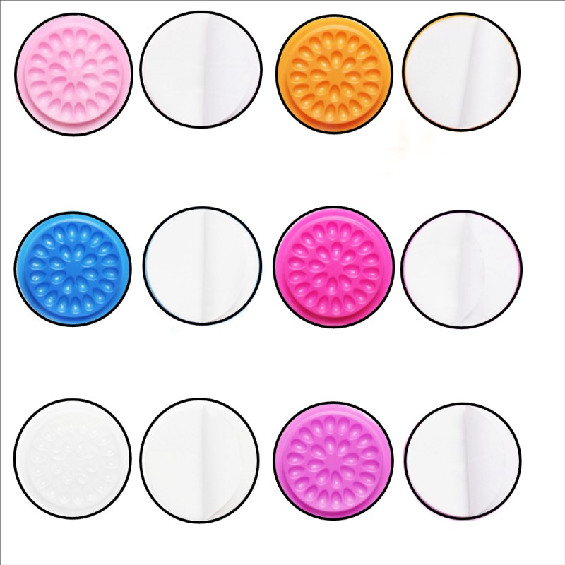 Eyelash Glue Holder Factory - Wholesale Disposable Adhesive Tray Round