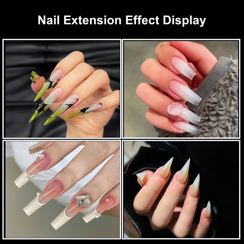 Nail Forms Factory - OEM 140 Pcs Large Number French Plastic Tips