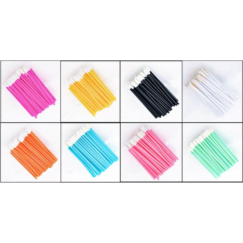 Lip Applicator Manufacturer - Wholesale 50 Pcs Lint Free Disposable Brush
