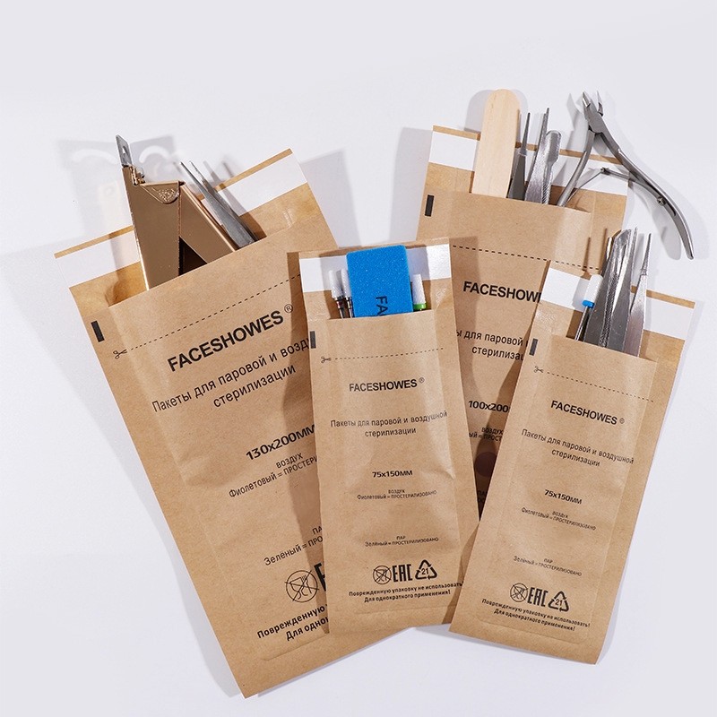 Sterilizer Bags Factory - Professional Manicure Kraft Bag S M L