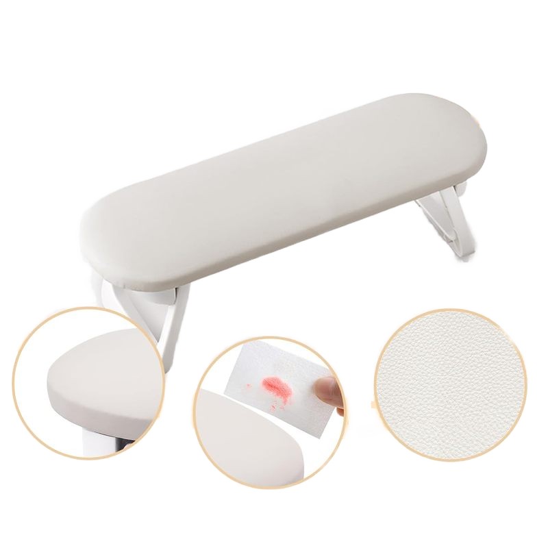 Nail Arm Rest Manufacturer - Japanese Foldable UV Storage PU Leather