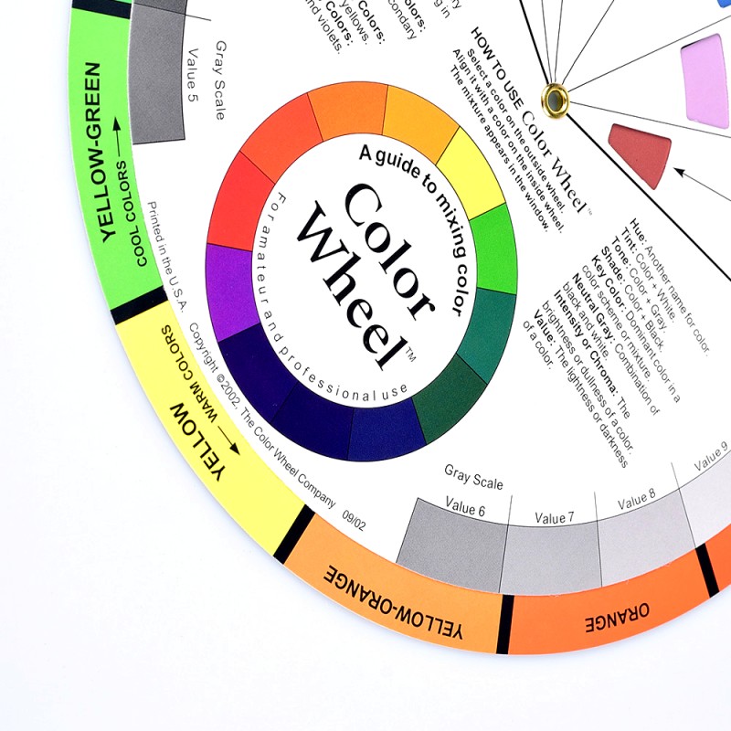 Color Wheel Factory - Wholesale 14cm 23cm Body Art Mixing Wheel
