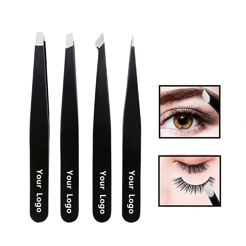 Eyebrow Tweezers Factory - Super Grip 1.5mm Stainless Steel Slanted