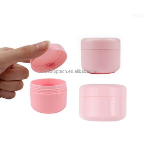 Plastic Cream Container Factory - Customized PP White Black 10g-100g Cosmetic Packaging