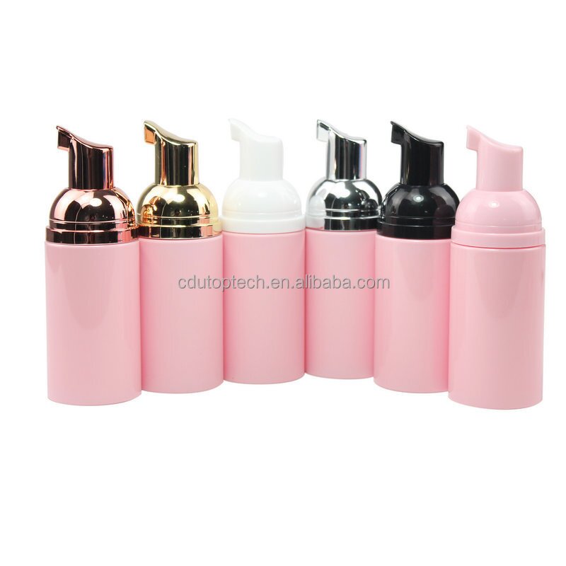 Hand Soap Foaming Bottle Supplier - 50ml-60ml PET Black White HDPE Travel Size