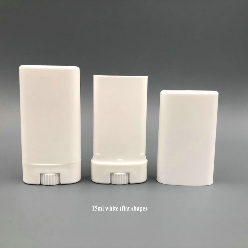 Deodorant Stick Container Manufacturer - Cheap 15ml-15g Transparent Black White Empty Oval