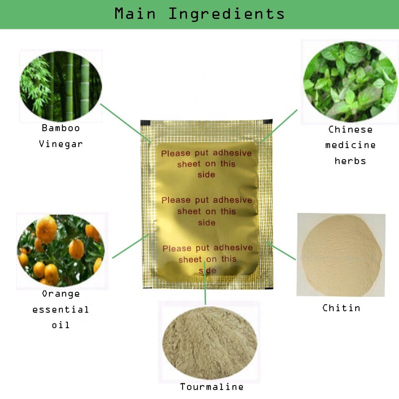 Gold Foot Detox Patch Supplier - USA UK Hotsale Health Care Bamboo with FREE Adhesive