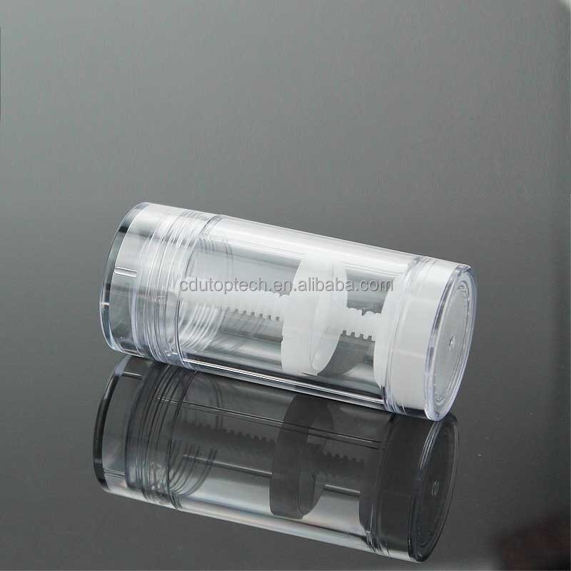 Transparent Salve Deodorant Tube Factory - 30ml-30g Round Twist up Black White Clear