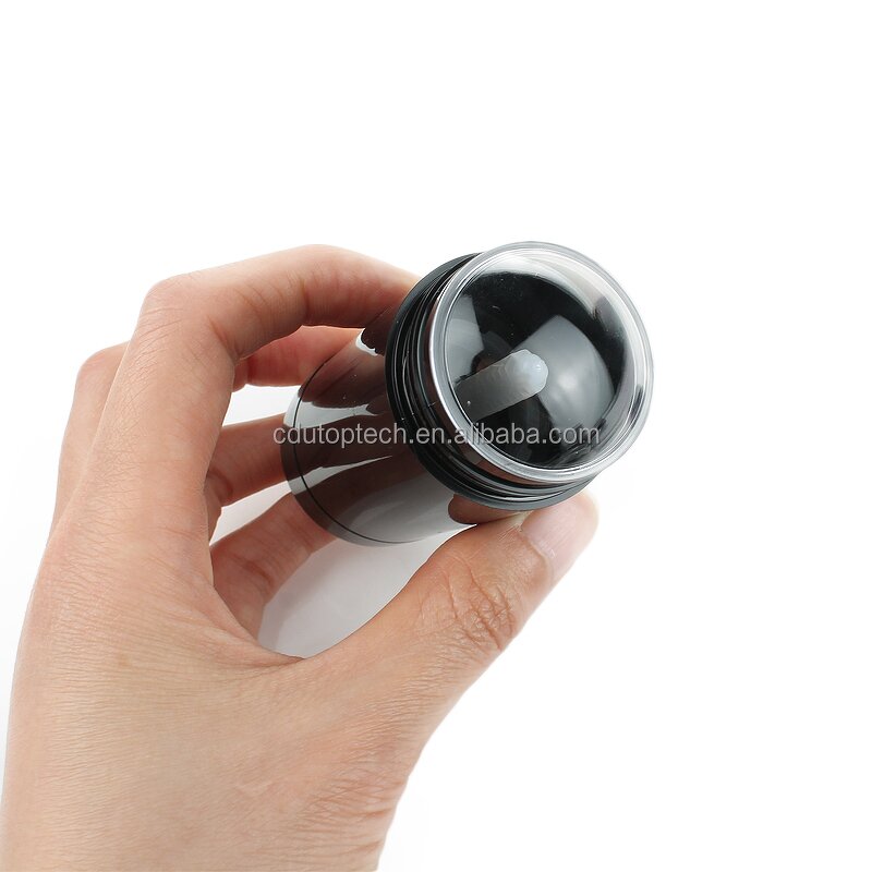 Deodorant Tube Supplier - 75ml-75g Round Twist up Black White Clear Empty Plastic