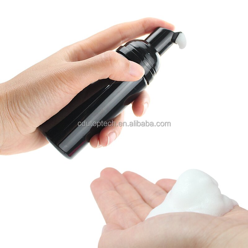 Soap Foam Pump Bottle Factory - Factory Empty 30ml-60ml Pink God Plastic Lash Shampoo
