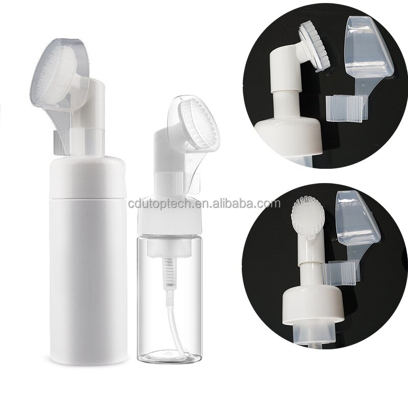 Facial Cleanser Foam Pump Factory - Wholesale 30ml-200ml PET White Transparent Foamer