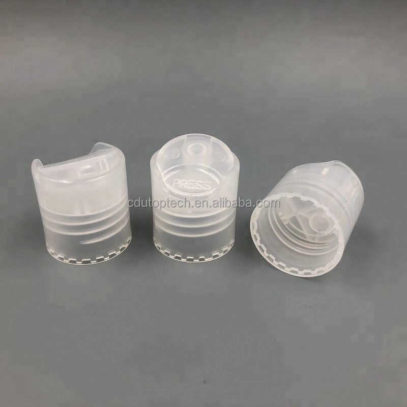 Plastic Bottle Cap Manufacturer - Wholesale 18mm-28mm Dispensing Press Disc Top Lid