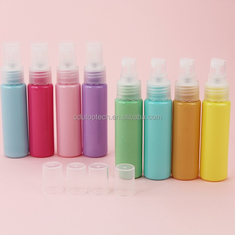 Plastic Spray Bottles Factory - Wholesale 10ml-50ml Macaron Color PET Refillable Fine