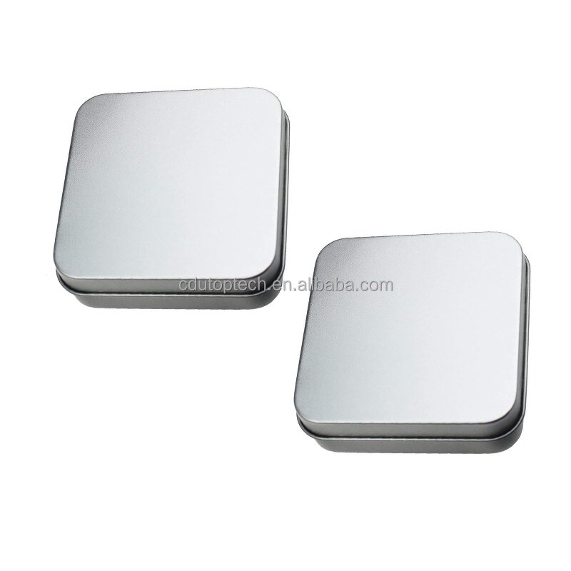 Metal Storage Tin Box Supplier - Free Sample 73mm73mm20mm Customize Hinged Mint Candy