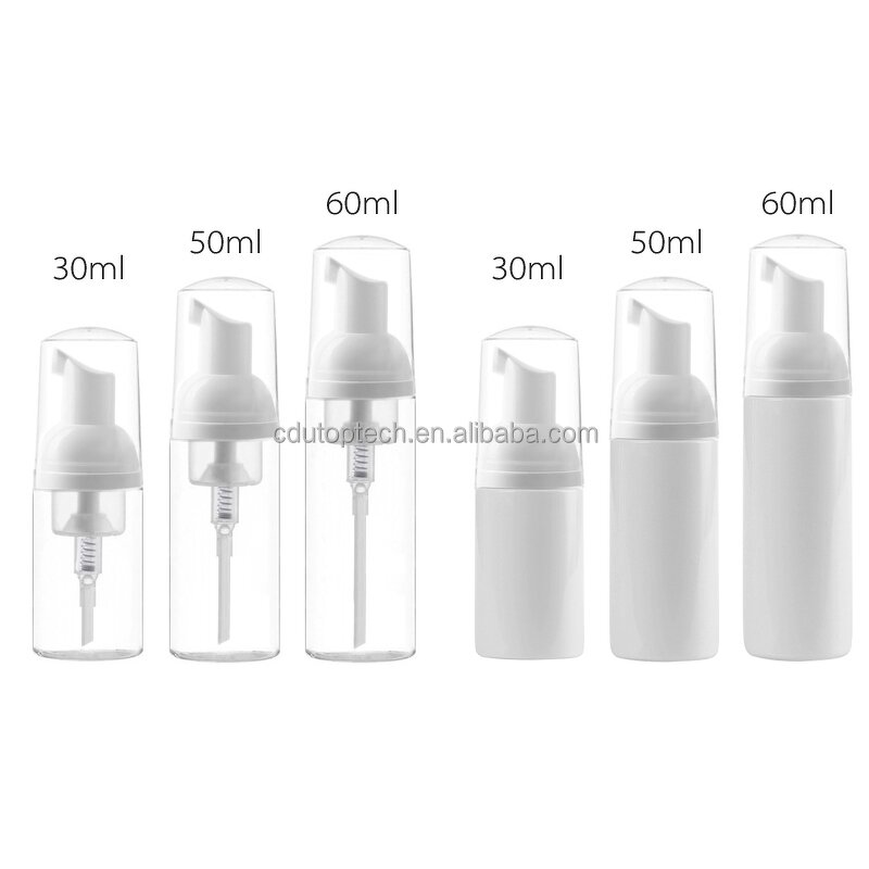Soap Foam Pump Bottle Factory - Factory Empty 30ml-60ml Pink God Plastic Lash Shampoo