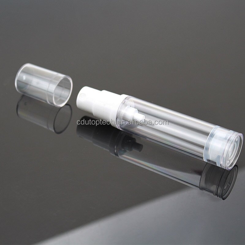 Mini Spray Bottle Manufacturer - 5ml-15ml AS Clear Plastic Mist Lotion Airless Pump