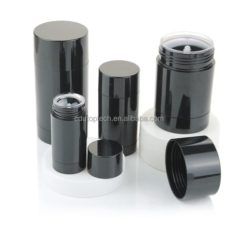 Antiperspirant Deodorant Container Factory - 75g-75ml 2.5oz Roll on Bottle Black White