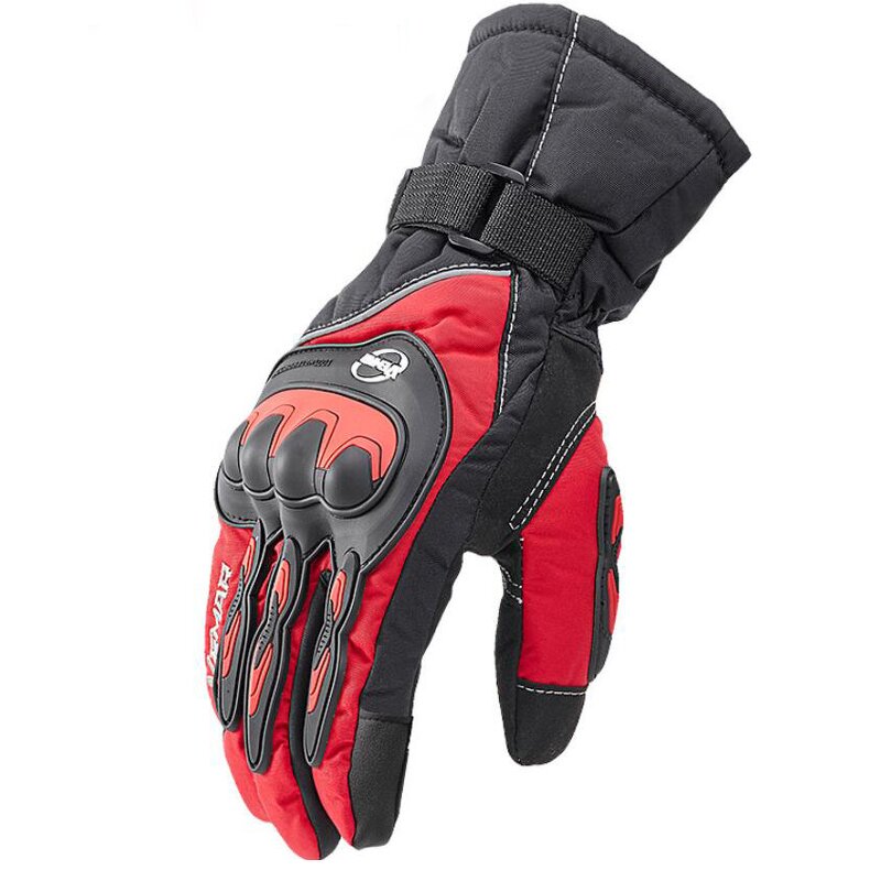 Winter Motorcycle Gloves Factory - Racing for Bikers Warm Waterproof Touchscreen Leather