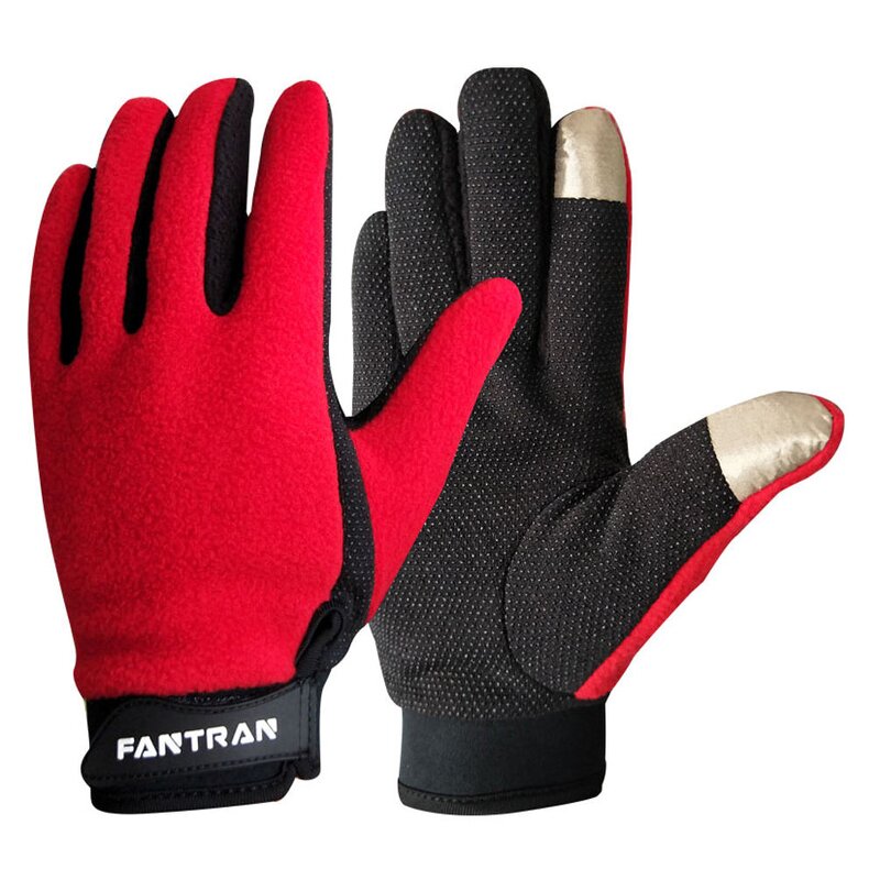 Winter Thermal Sports Gloves Manufacturer - Fleece Lining Anti-Slip Silicone Bike Cycling