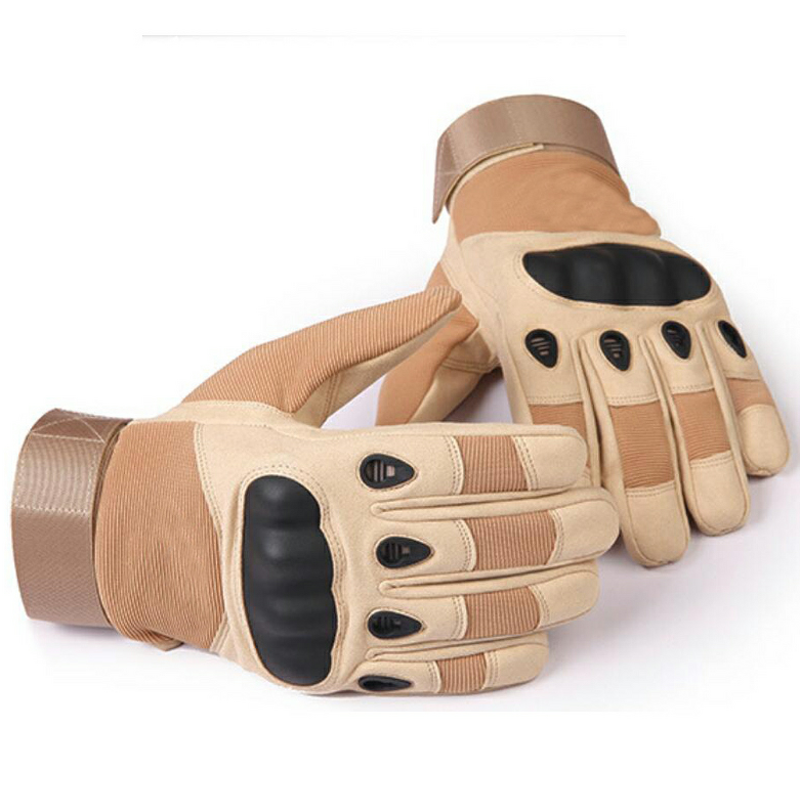 Full Finger Tactical Gloves Factory - Mens Custom Design Nylon Leather Sports Fashion