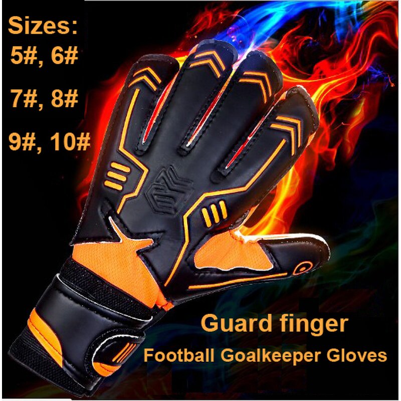 Professional Soccer Gloves Supplier - Goalkeeper for Men Kids 5MM Strong Finger Protection