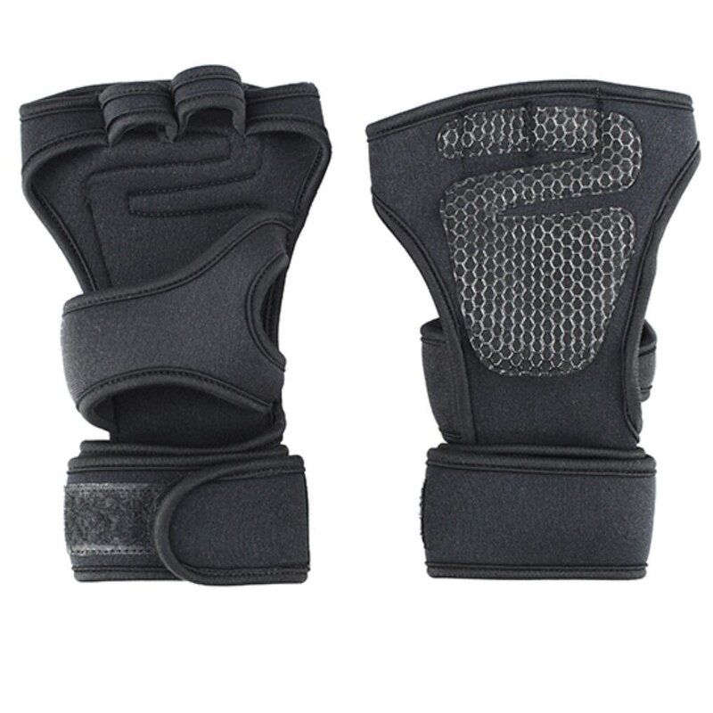 Gym Gloves Supplier - Custom Anti Slip Gel Outdoor Cross Wrap Wrist Support
