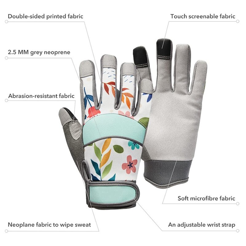 Protective Garden Gloves Manufacturer - Wholesale Long Safety Fabric Durable Gear for Women
