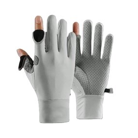 Breathable Fishing Gloves Supplier - Waterproof Protection Hands Free Light Sunscreen Uv