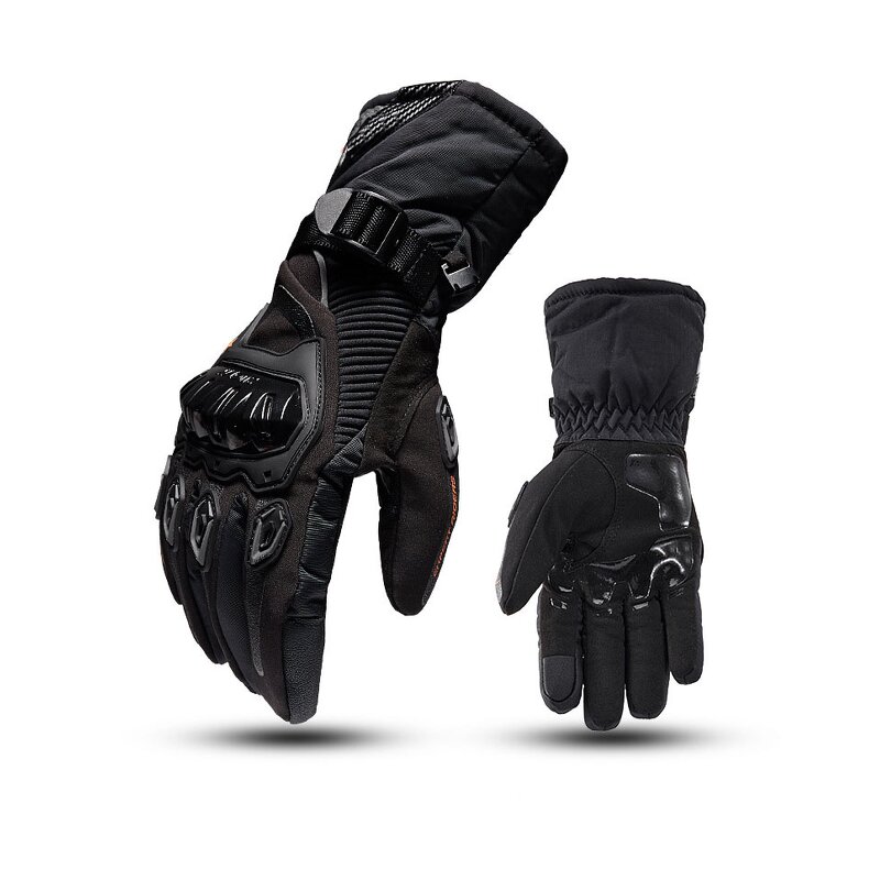 Leather Racing Gloves Supplier - High Quality Men Women Warm Waterproof Winter Moto Gear