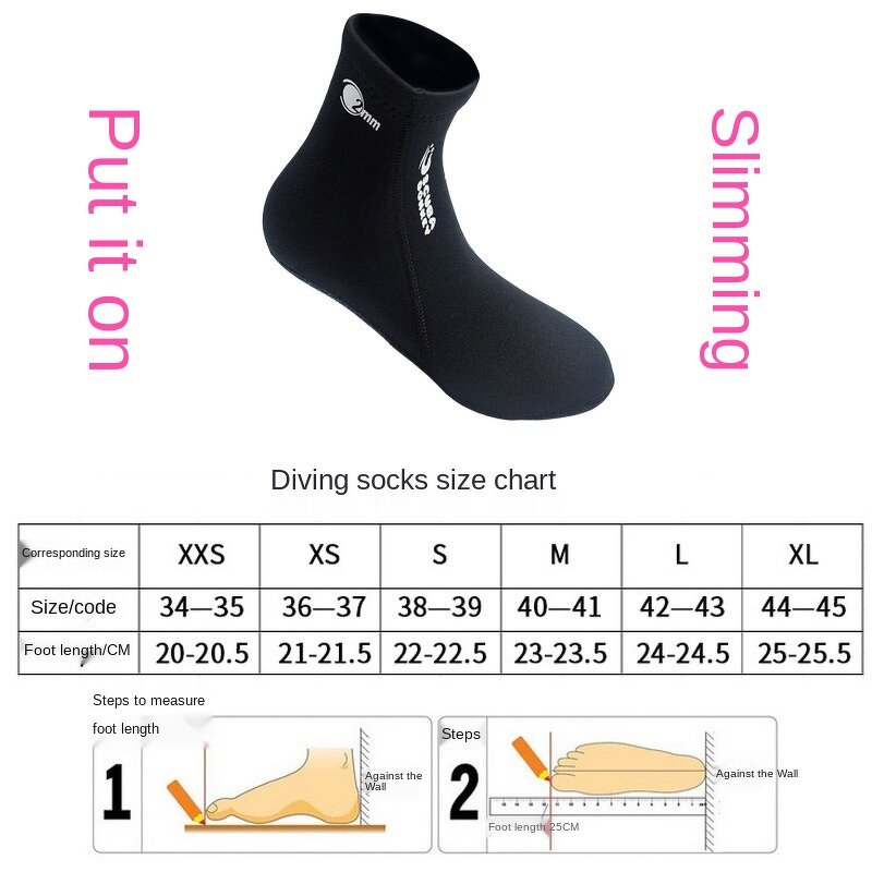 Water Sport Socks Supplier - Fashion Full Protection Anti-Slip Surfing Diving Underwater