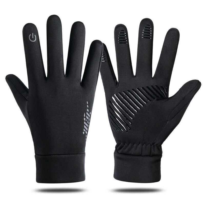 Running Cycling Gloves Supplier - Custom Touch Screen Reflective Cold Weather Warm for Driving