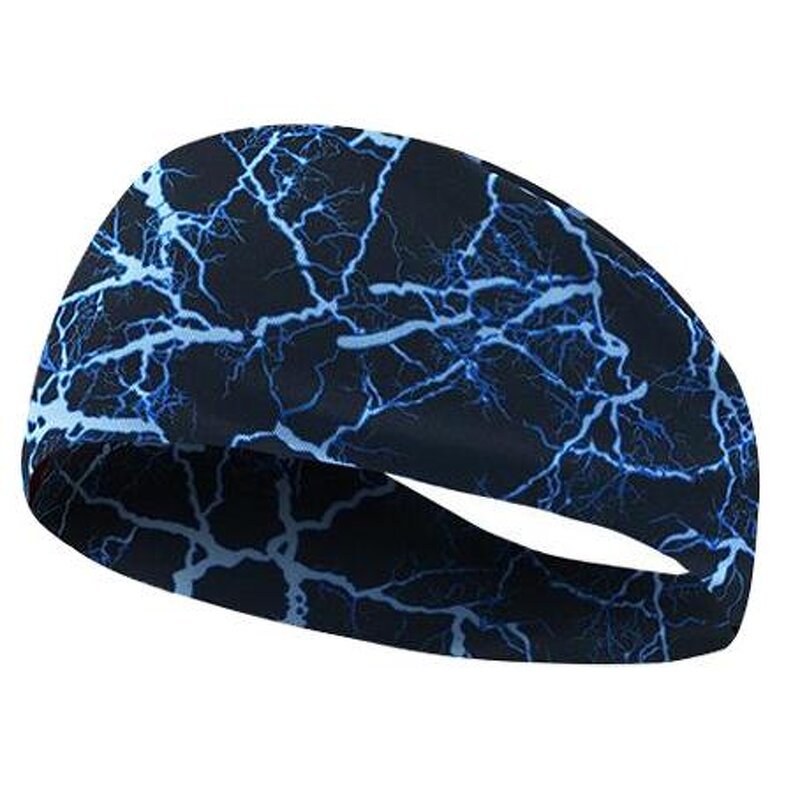 Sports Headband Factory - Thin Printed Elastic Non-Slip Towel Wrap Headwear Protection