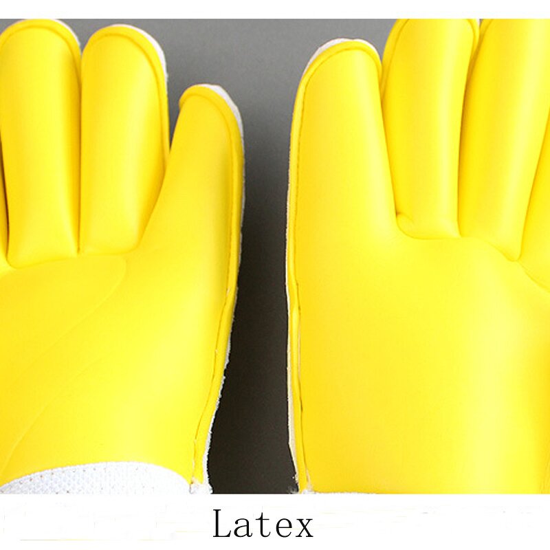 Goalkeeper Gloves Manufacturer - Premium 4mm Latex Fingersave Super Grip Wear-Resistant