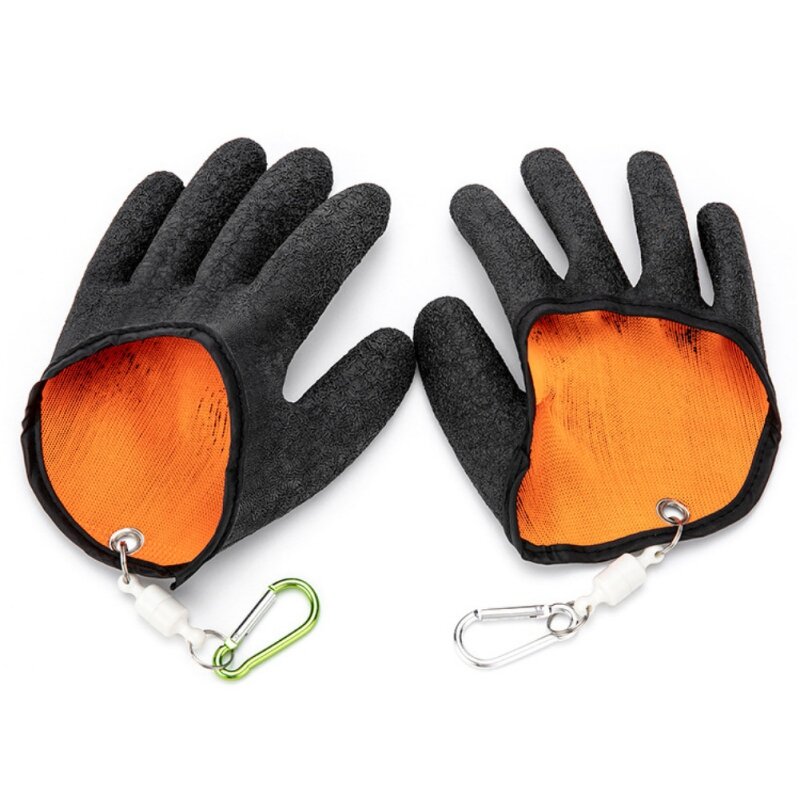 Summer Fishing Gloves Supplier - Anti-Slip Latex Cut-Resistant Puncture-Proof Fish Grabbing