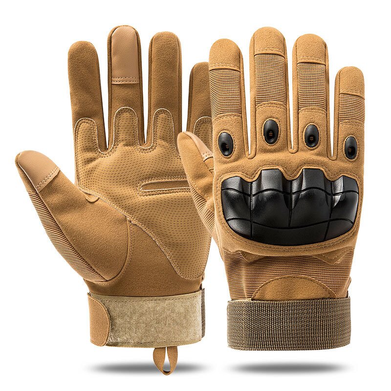 Motorcycle Tactical Gloves Manufacturer - High Quality Microfiber Knuckle Training Touchscreen