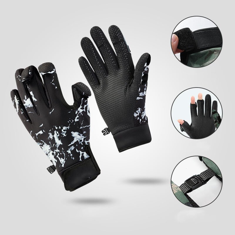 Anti-Cut Fishing Gloves Supplier - Custom Professional Powerstreich for Crab Fishing Snorkeling