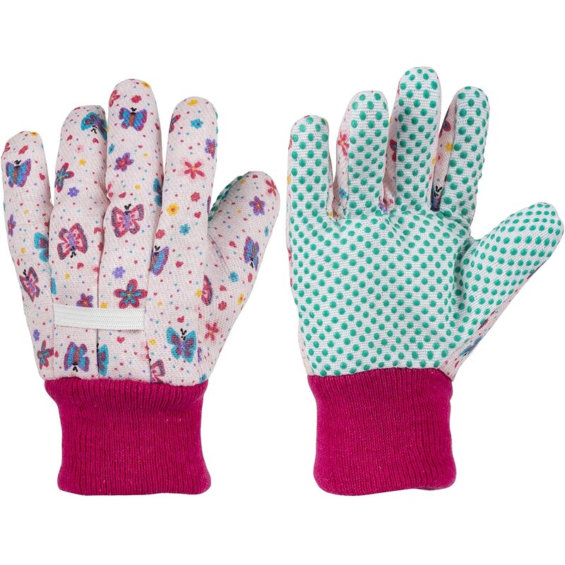 Cute Kids Safety Gloves Factory - Wholesale Knitted Coated with PVC Polyester Rubber