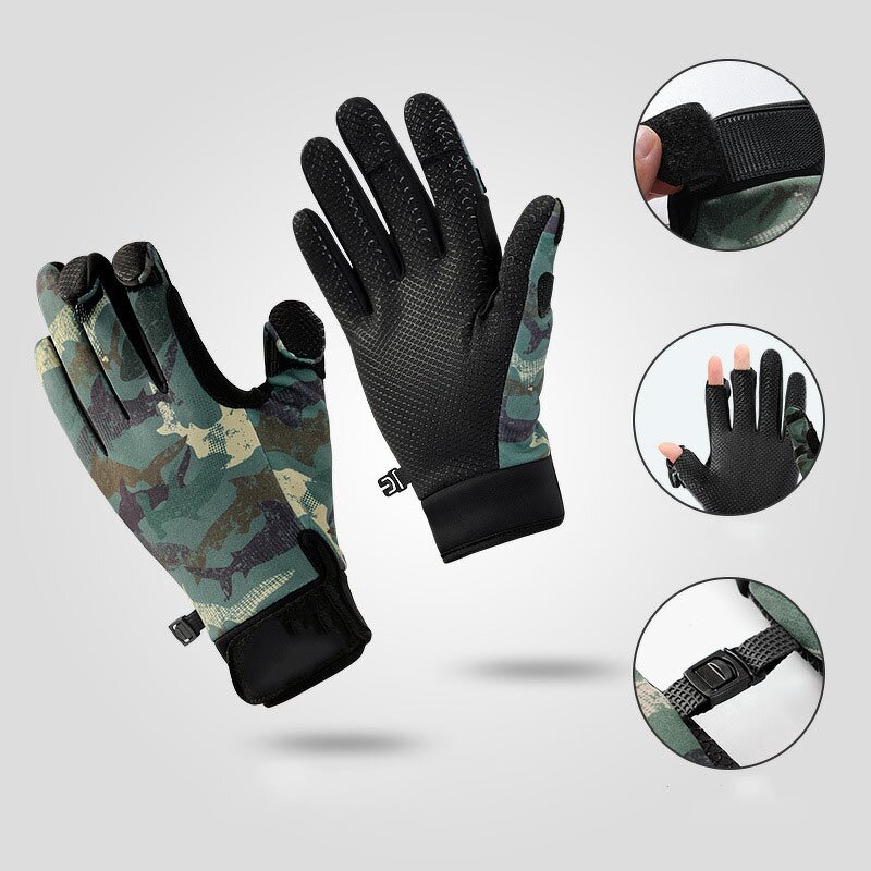 Anti-Cut Fishing Gloves Supplier - Custom Professional Powerstreich for Crab Fishing Snorkeling