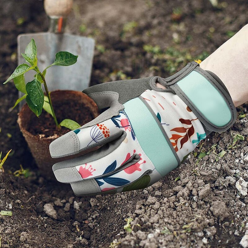 Protective Garden Gloves Manufacturer - Wholesale Long Safety Fabric Durable Gear for Women