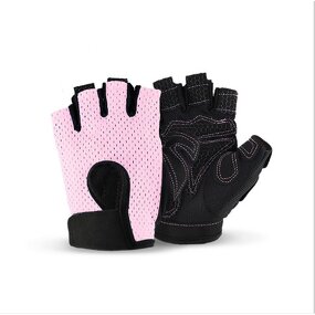 Women's Gym Gloves Supplier - Breathable Silicone Palm Spandex Fitness with Hollow Back