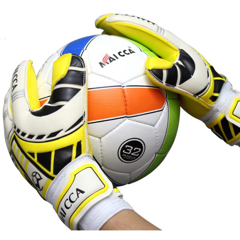 Goalkeeper Gloves Manufacturer - Premium 4mm Latex Fingersave Super Grip Wear-Resistant