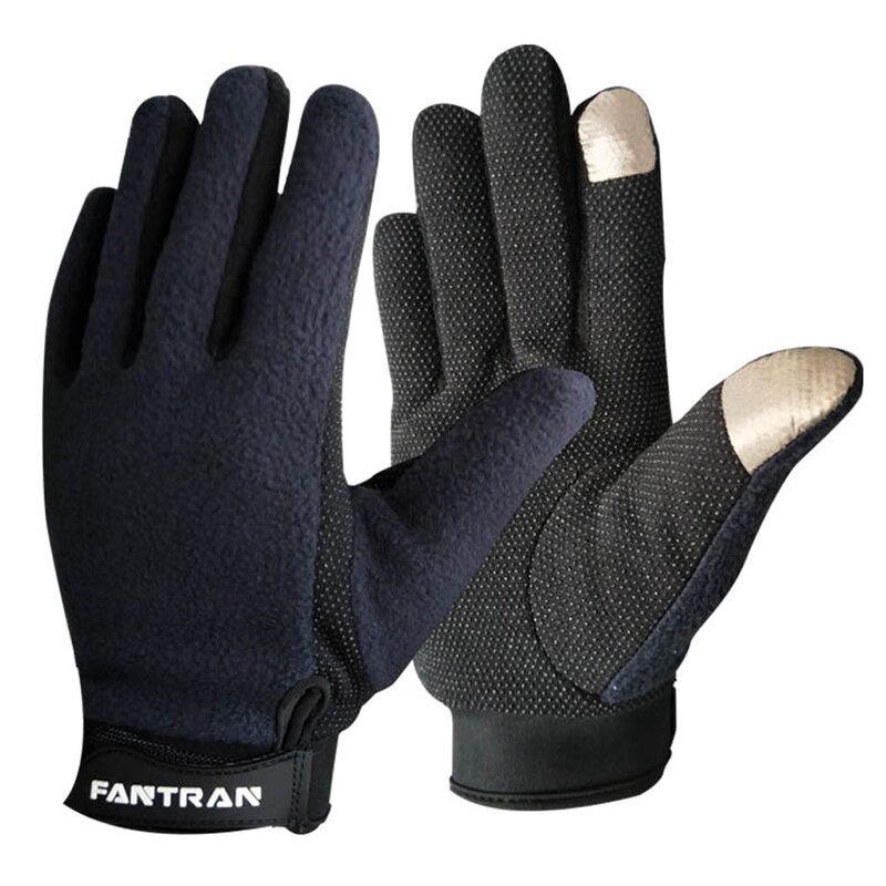 Winter Thermal Sports Gloves Manufacturer - Fleece Lining Anti-Slip Silicone Bike Cycling