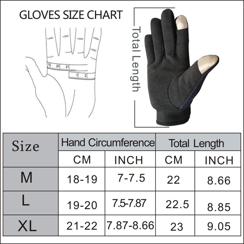 Winter Gloves Supplier - Touchscreen With Polar Fleece Lightweight Anti Slip Warm Men