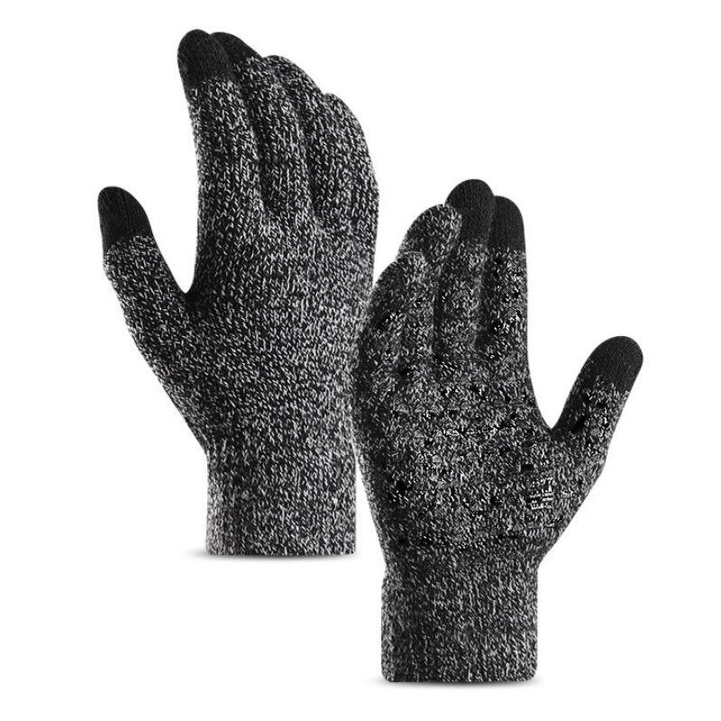 Sports Winter Gloves Factory - Viraloff Anti-Germs Thermal Silicone Gel Acrylic Knitted