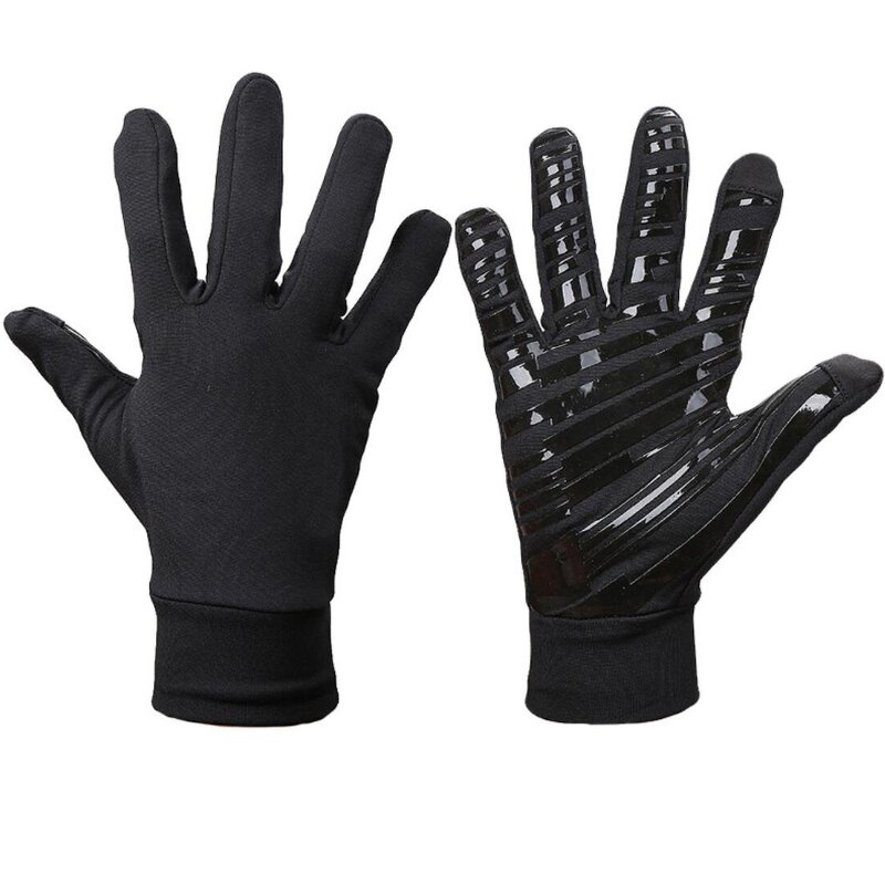 Outdoor Sports Gloves Supplier - Comfortable Silicone Gel Palm Fleece Waterproof Touchscreen