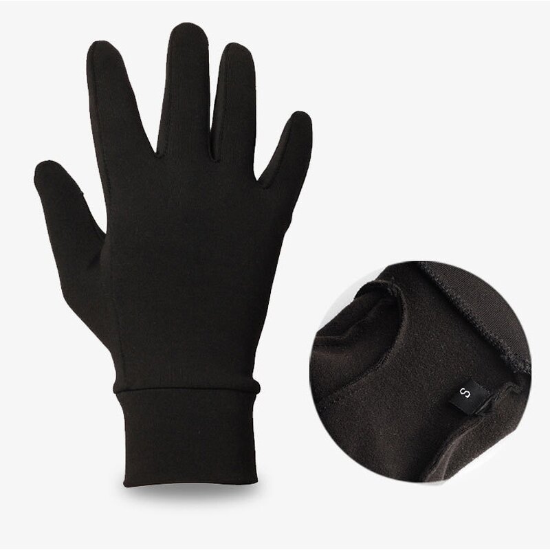 Touchscreen Cycling Gloves Supplier - Custom Anti Slip Silicone Gel Thermal Fleece Lining